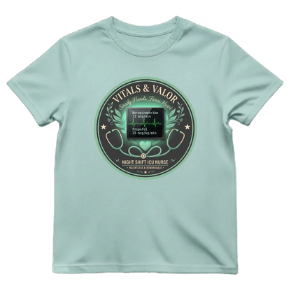 Night Shift ICU—Vitals & Valor Badge