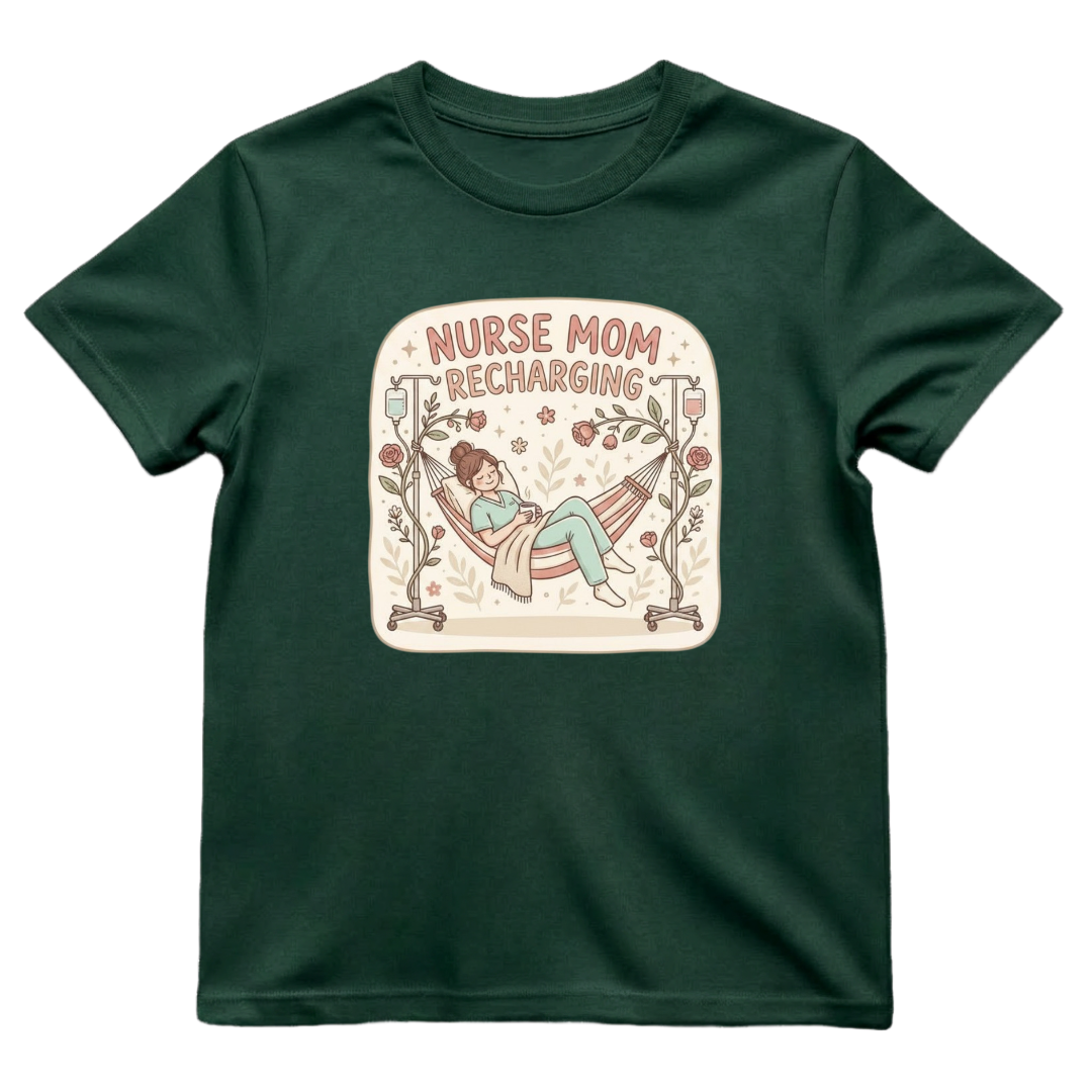 Nurse Mom Recharging Tee