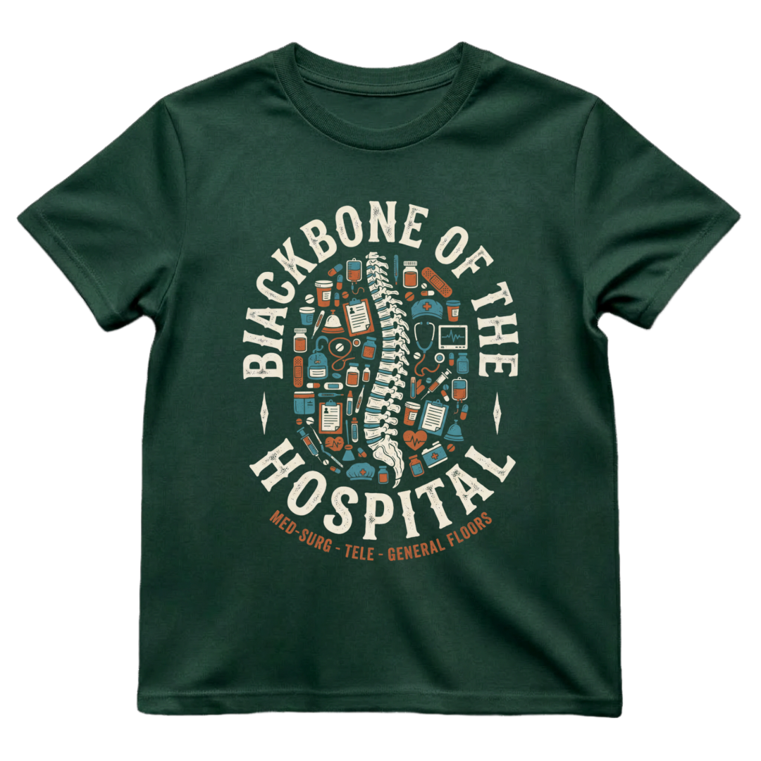 Hospital Spine Tee—Backbone of the Hospital