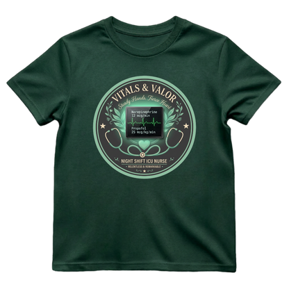 Night Shift ICU—Vitals & Valor Badge