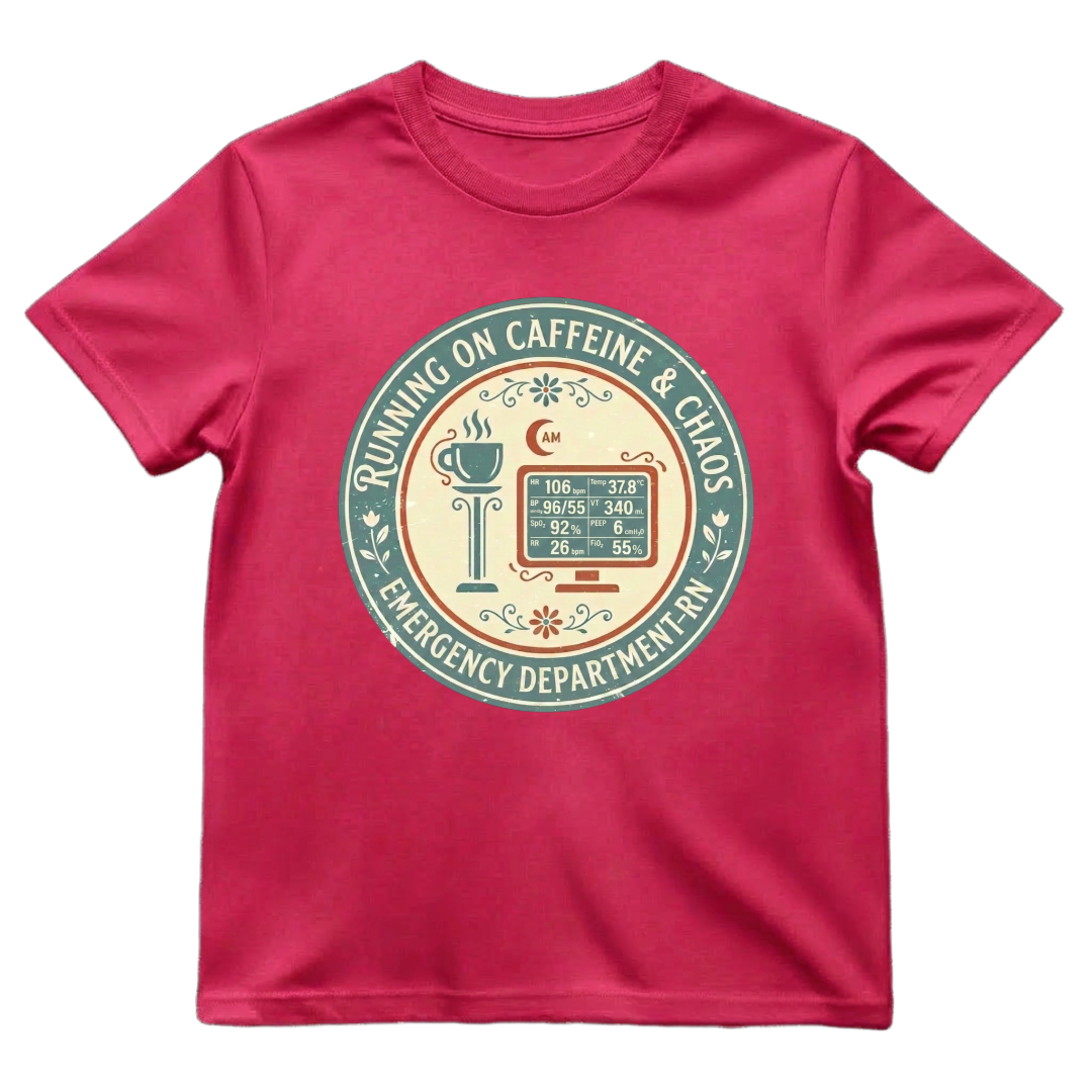 Caffeine & ER Chaos Tee