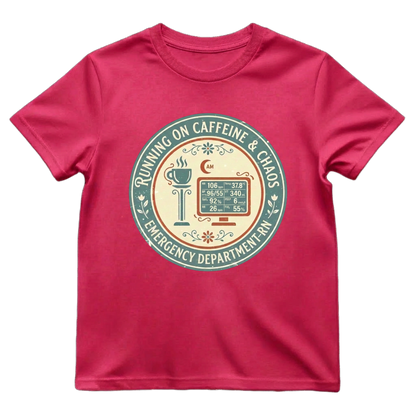 Caffeine & ER Chaos Tee