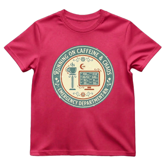 Caffeine & ER Chaos Tee