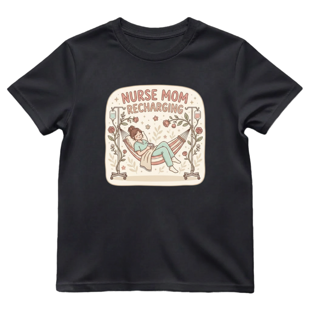 Nurse Mom Recharging Tee