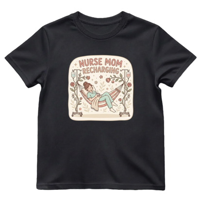 Nurse Mom Recharging Tee