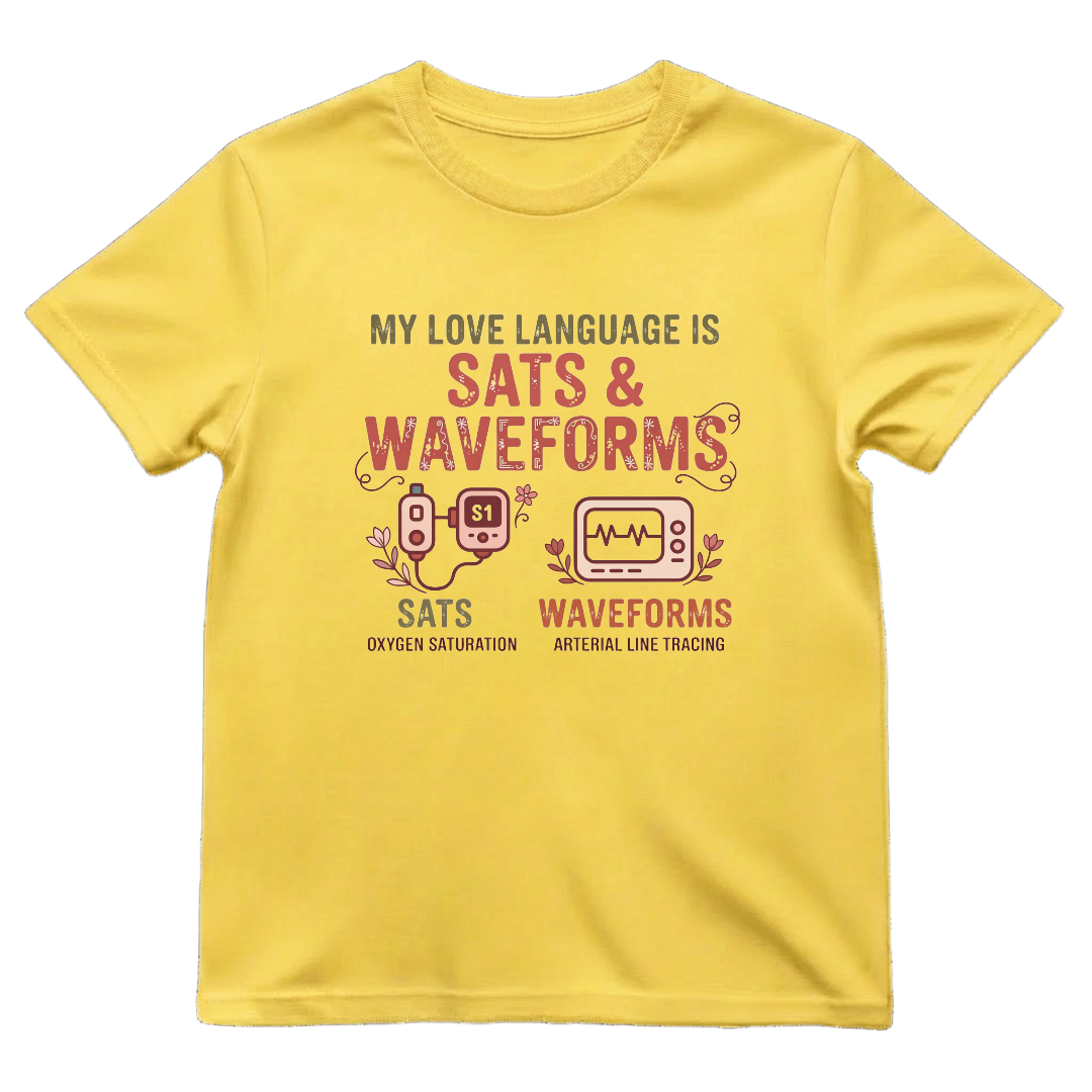 ICU—Sats & Waveforms Tee