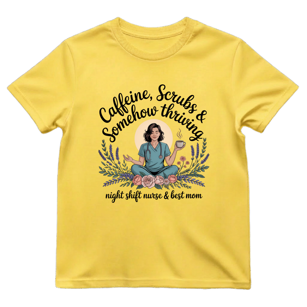 Caffeine—Scrubs & Best Mom