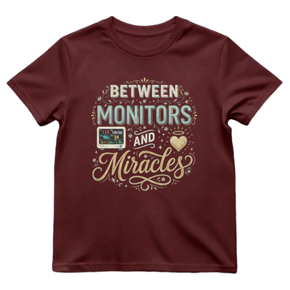 Between Monitors & Miracles Tee