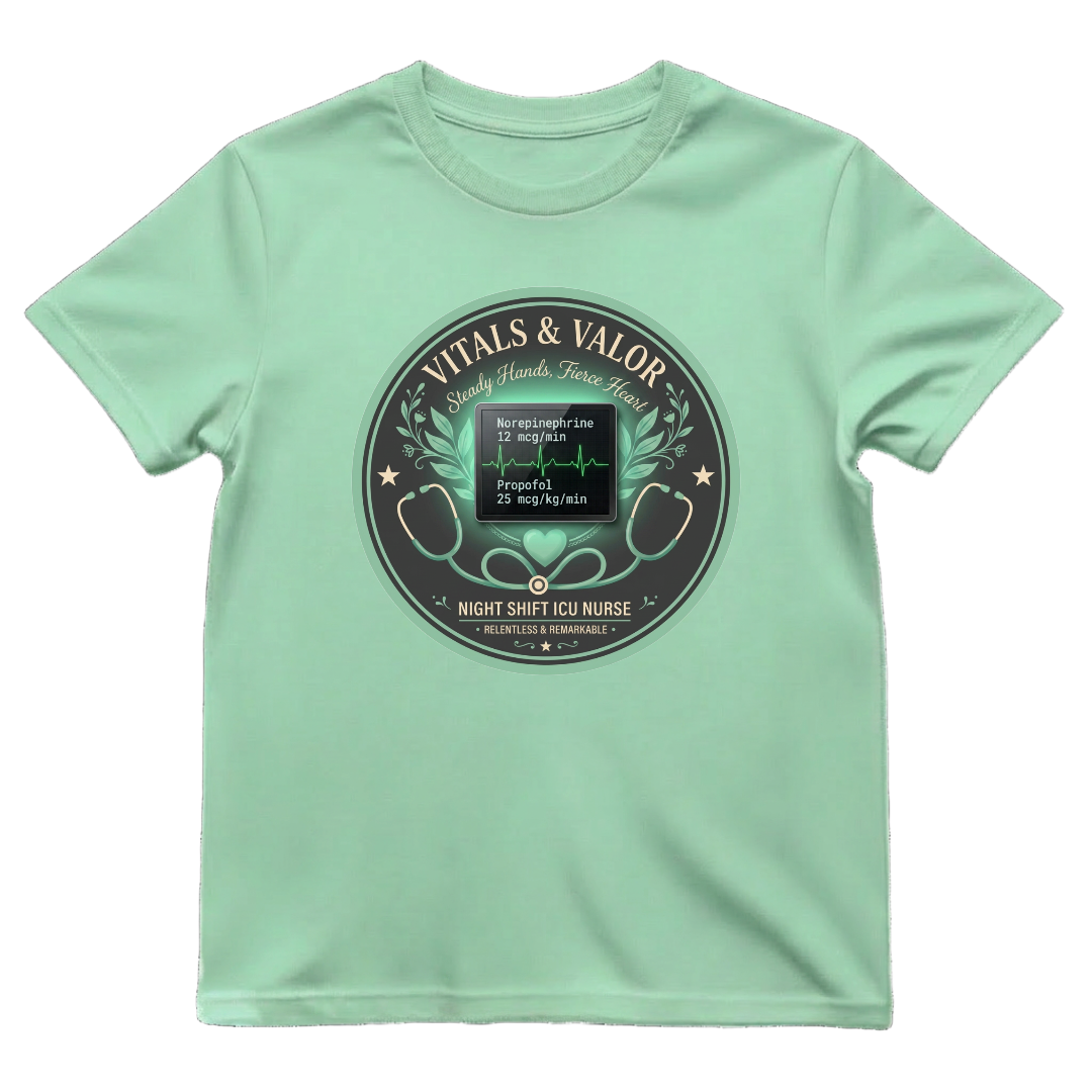 Night Shift ICU—Vitals & Valor Badge