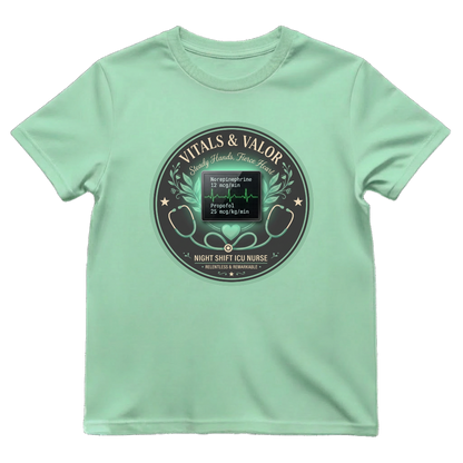 Night Shift ICU—Vitals & Valor Badge