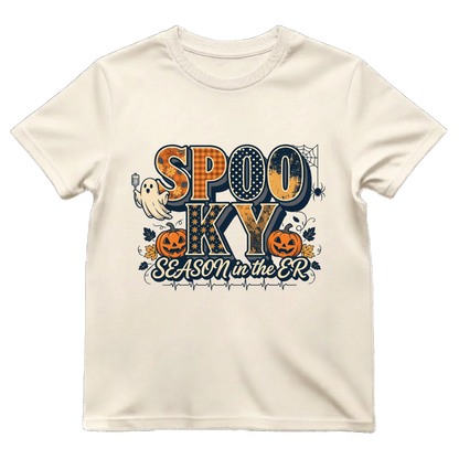 Spooky Season In The ER Shirt | Funny ER Nurse Halloween Tee