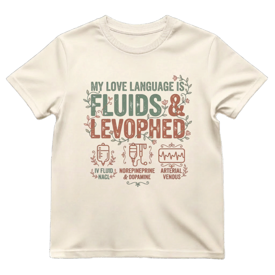 Fluids & Levophed Love Tee