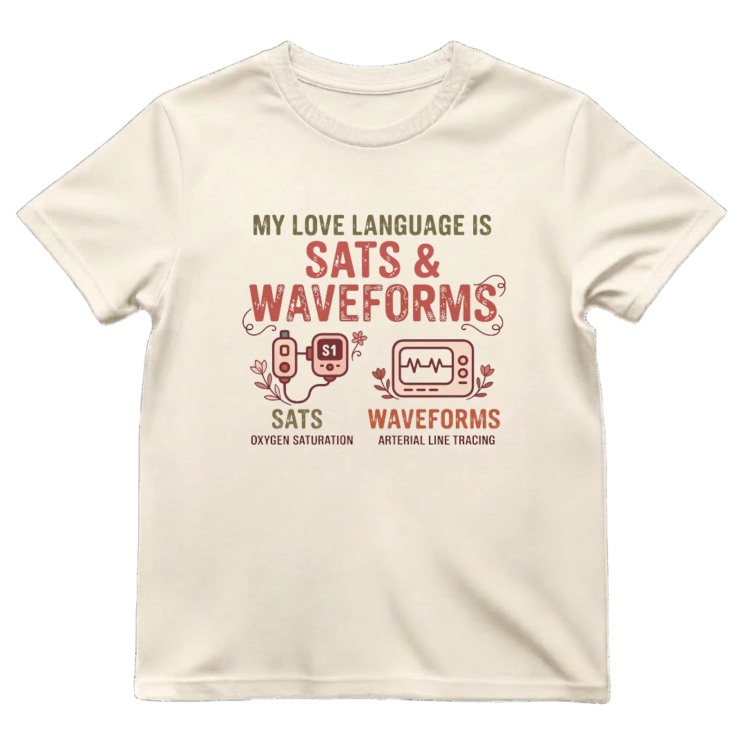 ICU—Sats & Waveforms Tee