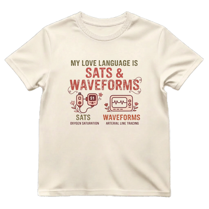 ICU—Sats & Waveforms Tee