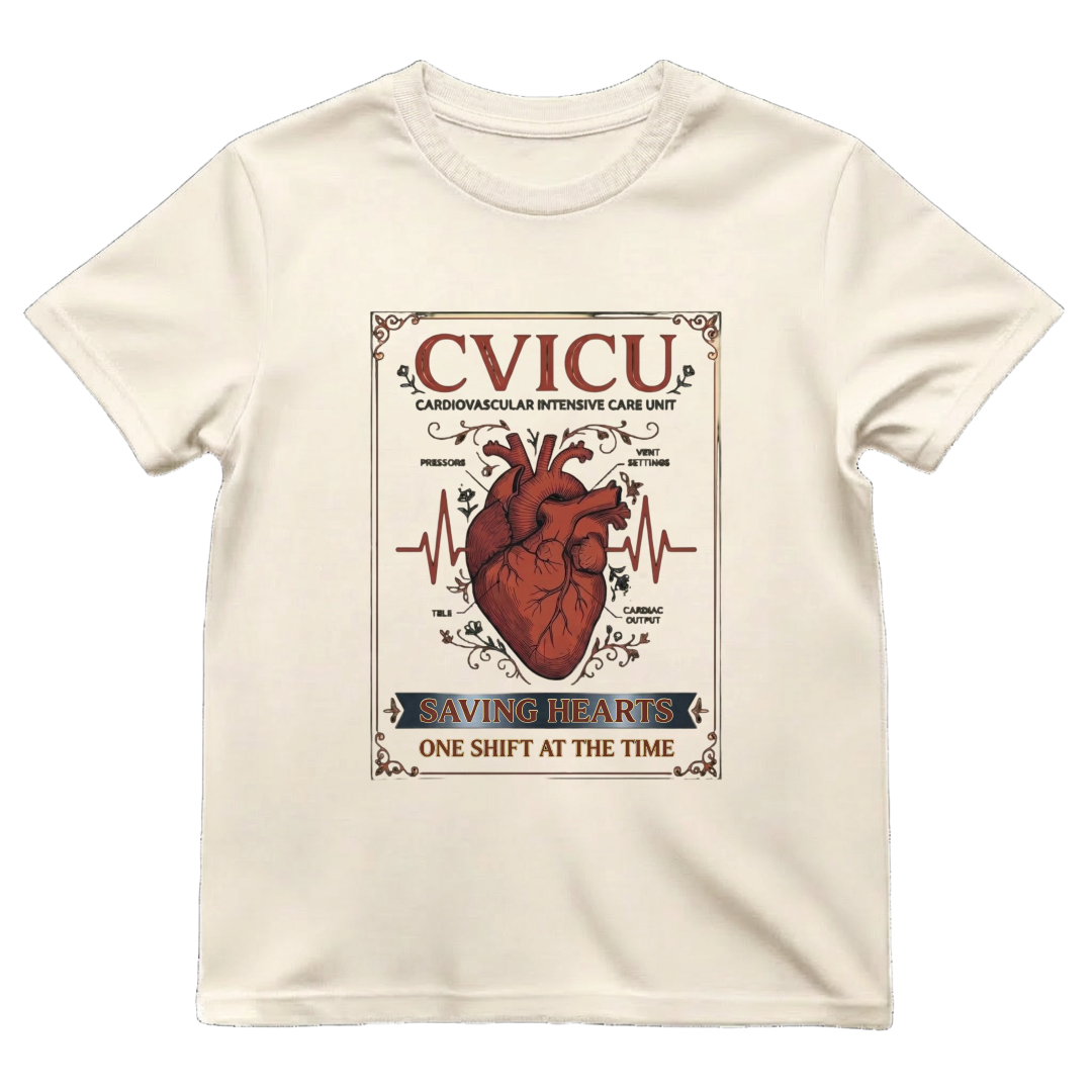 CVICU Saving Hearts Tee