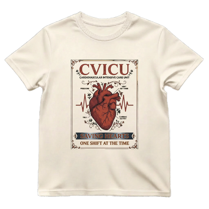 CVICU Saving Hearts Tee