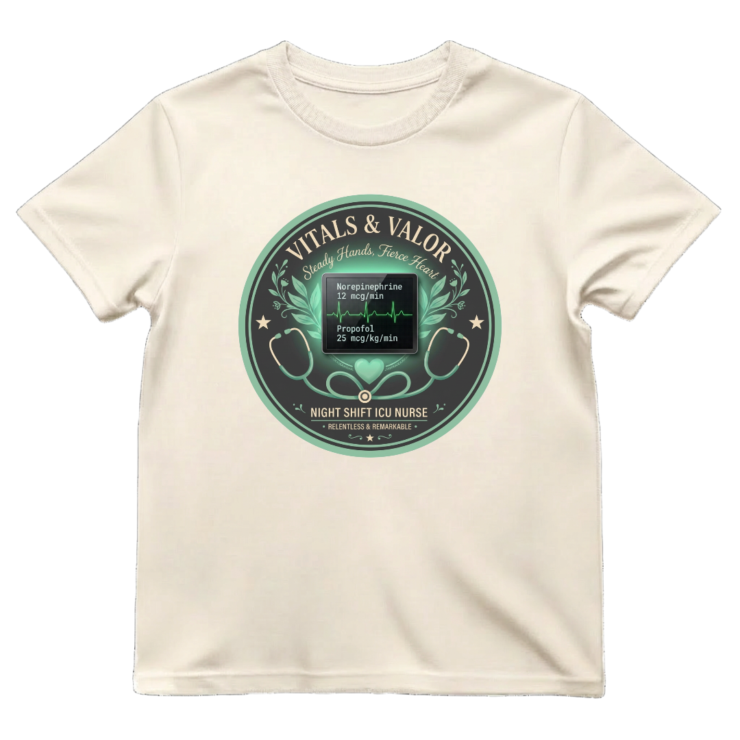 Night Shift ICU—Vitals & Valor Badge