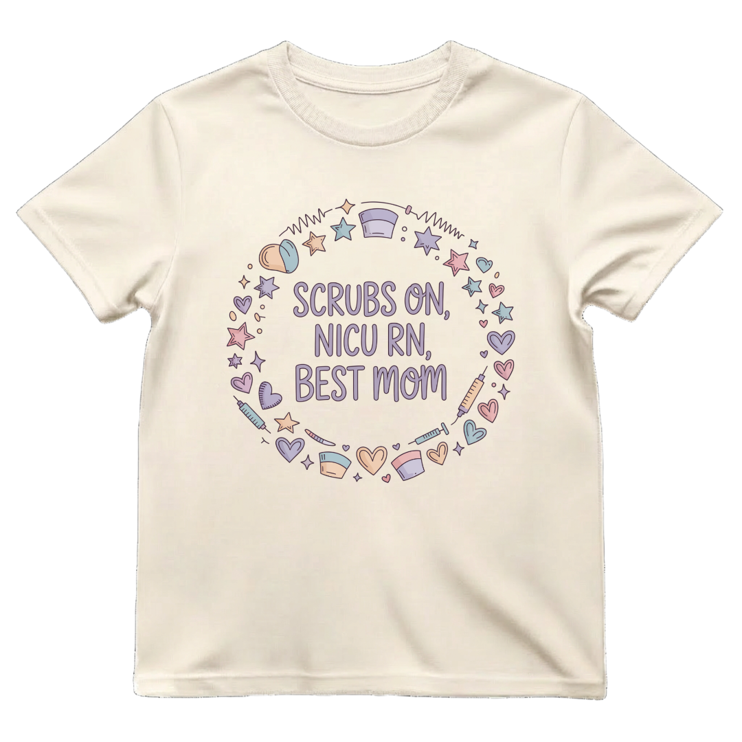 Scrubs On—Best Mom