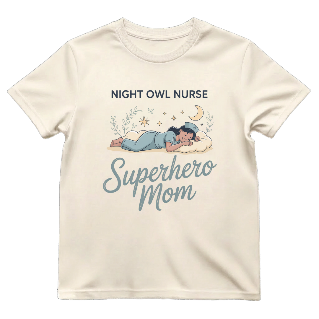 Night Owl Superhero Mom