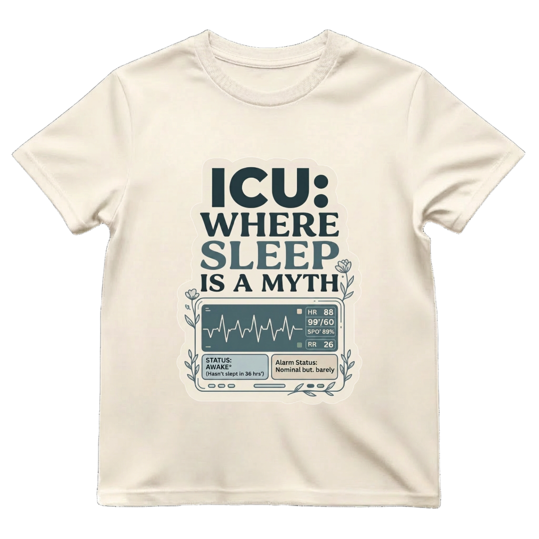 ICU—Where Sleep Is a Myth T-Shirt
