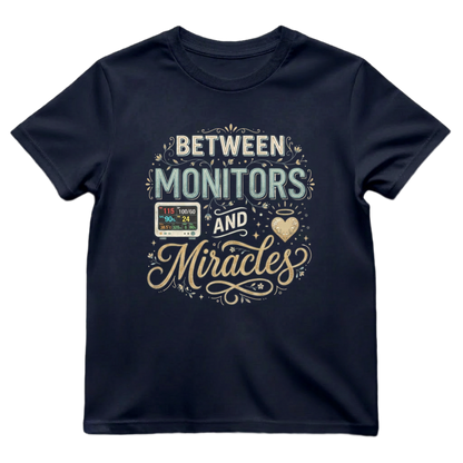 Between Monitors & Miracles Tee
