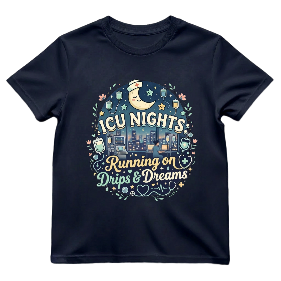 ICU Nights—Drips & Dreams Tee
