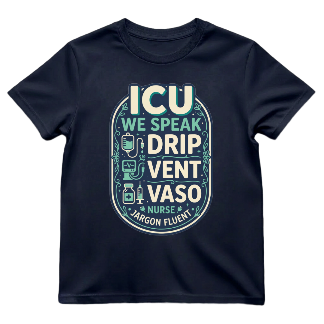 Fluent in ICU Tee