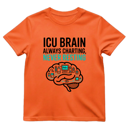 ICU Brain—Never Resting Tee
