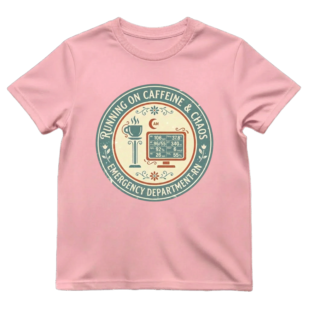 Caffeine & ER Chaos Tee