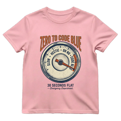 Zero to Code Blue Tee