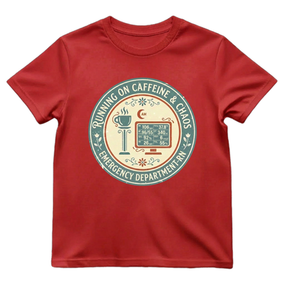 Caffeine & ER Chaos Tee