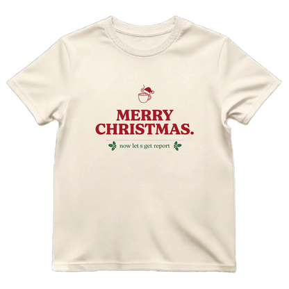 Merry Christmas Now Let's Get Report Funny Nurse T-Shirt