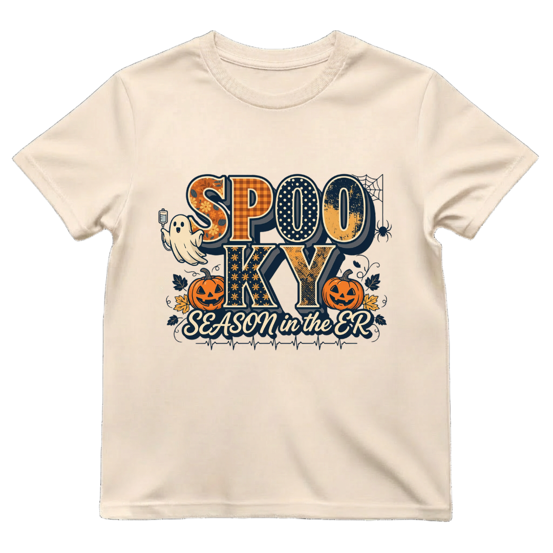Spooky Season In The ER Shirt | Funny ER Nurse Halloween Tee