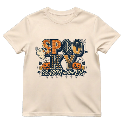 Spooky Season In The ER Shirt | Funny ER Nurse Halloween Tee