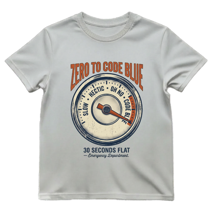 Zero to Code Blue Tee