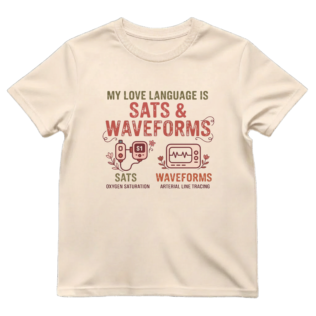 ICU—Sats & Waveforms Tee