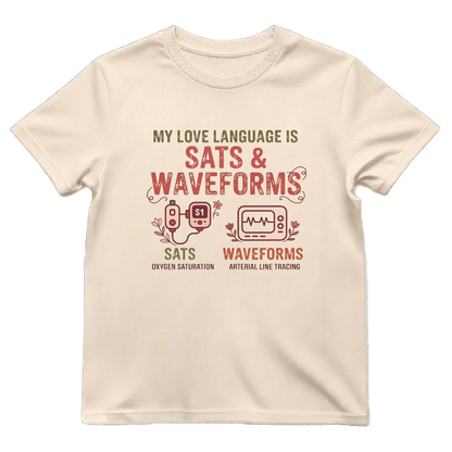 ICU—Sats & Waveforms Tee