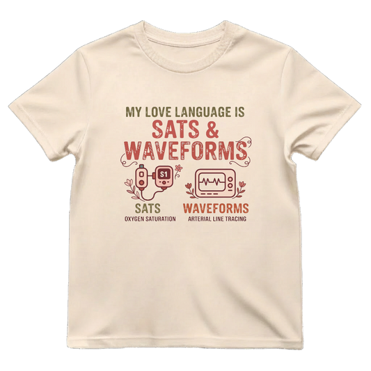 ICU—Sats & Waveforms Tee