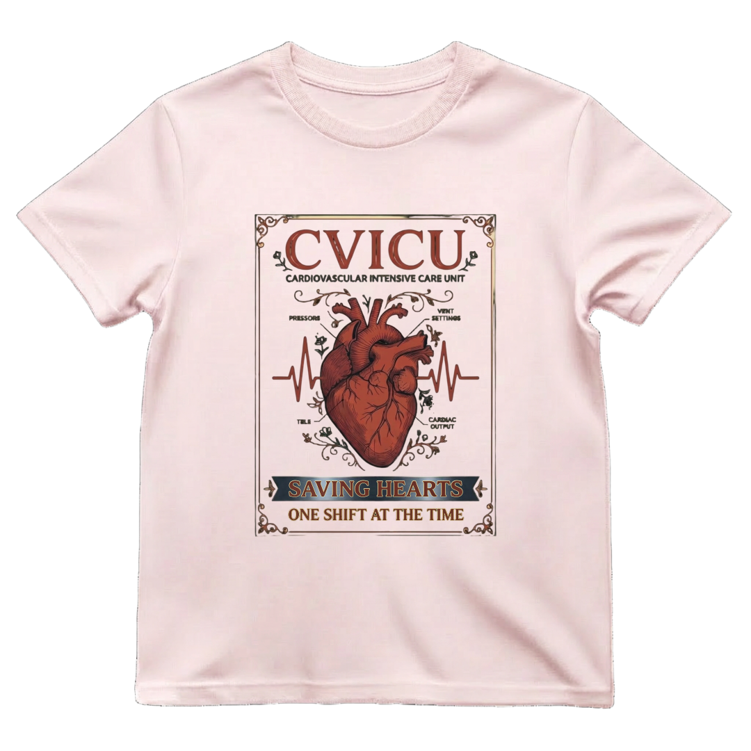 CVICU Saving Hearts Tee