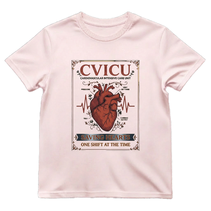 CVICU Saving Hearts Tee