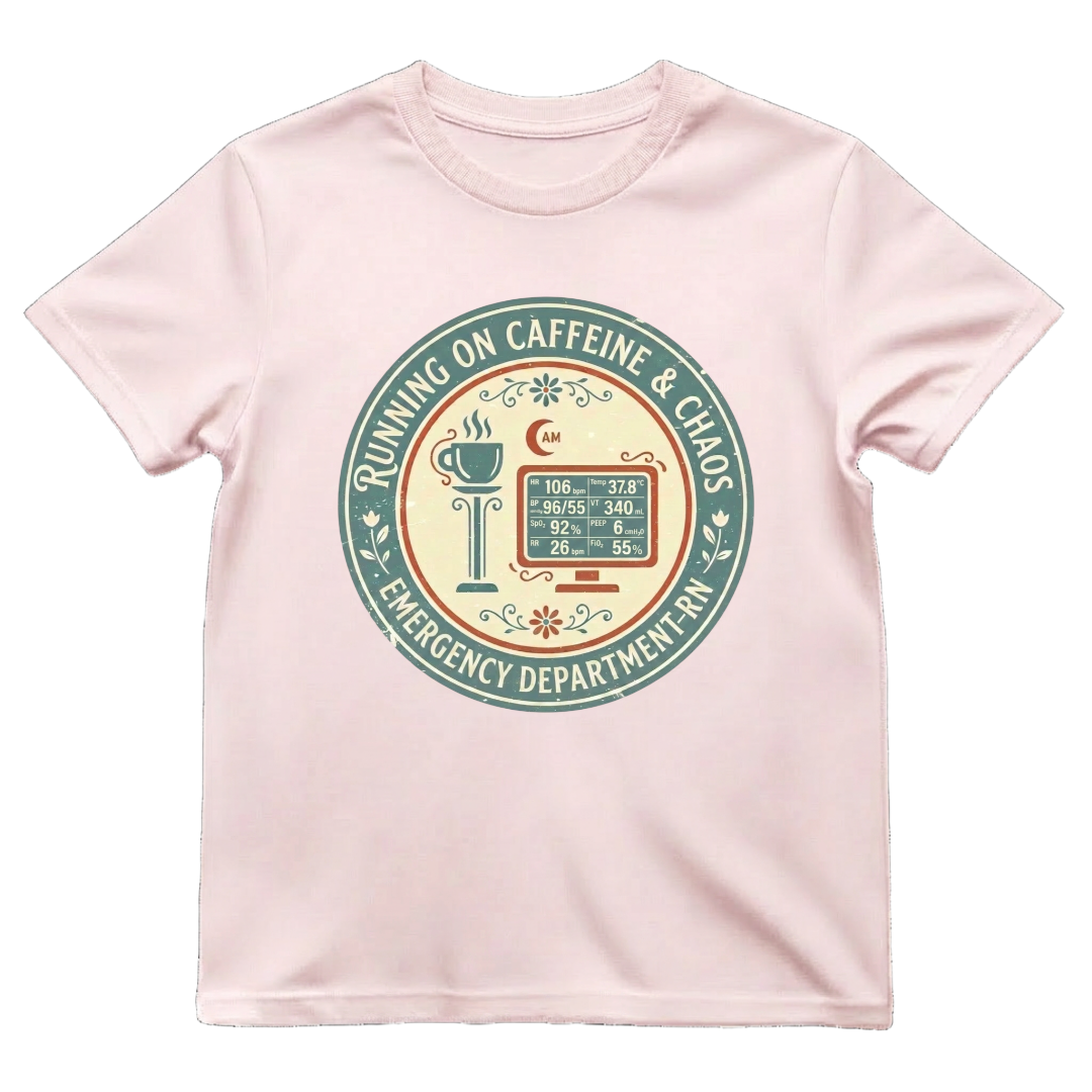 Caffeine & ER Chaos Tee