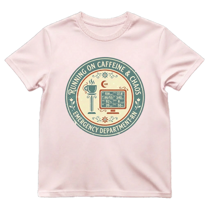 Caffeine & ER Chaos Tee