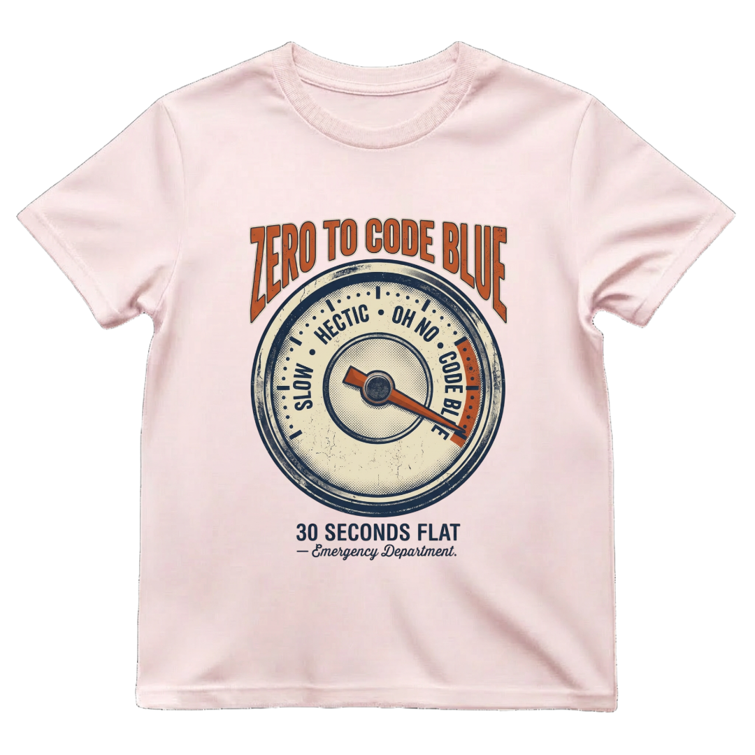 Zero to Code Blue Tee