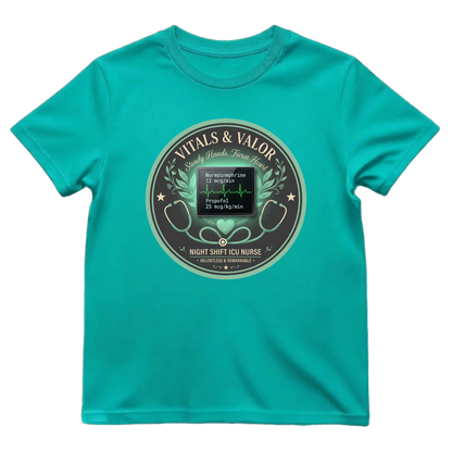 Night Shift ICU—Vitals & Valor Badge