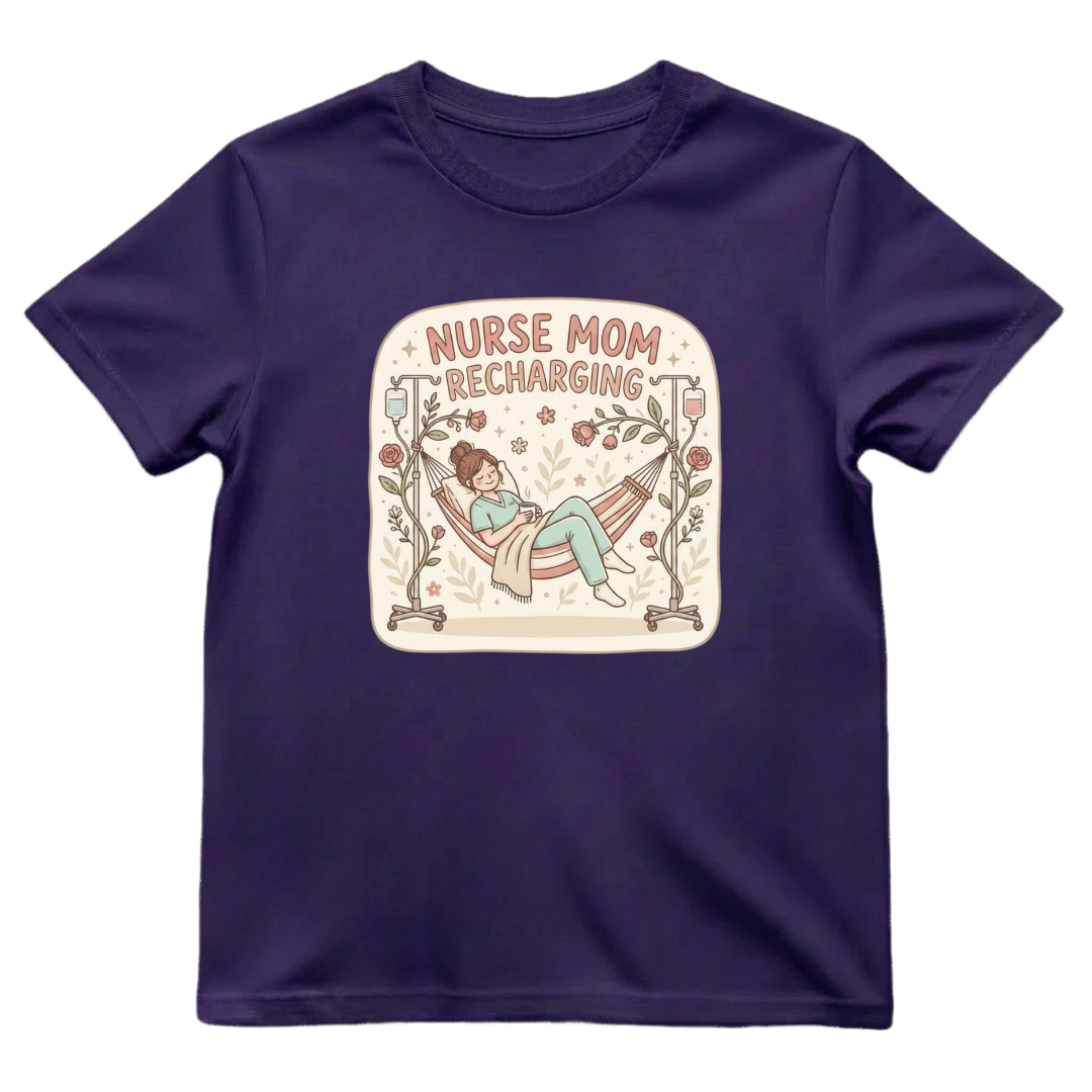 Nurse Mom Recharging Tee