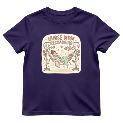 Nurse Mom Recharging Tee