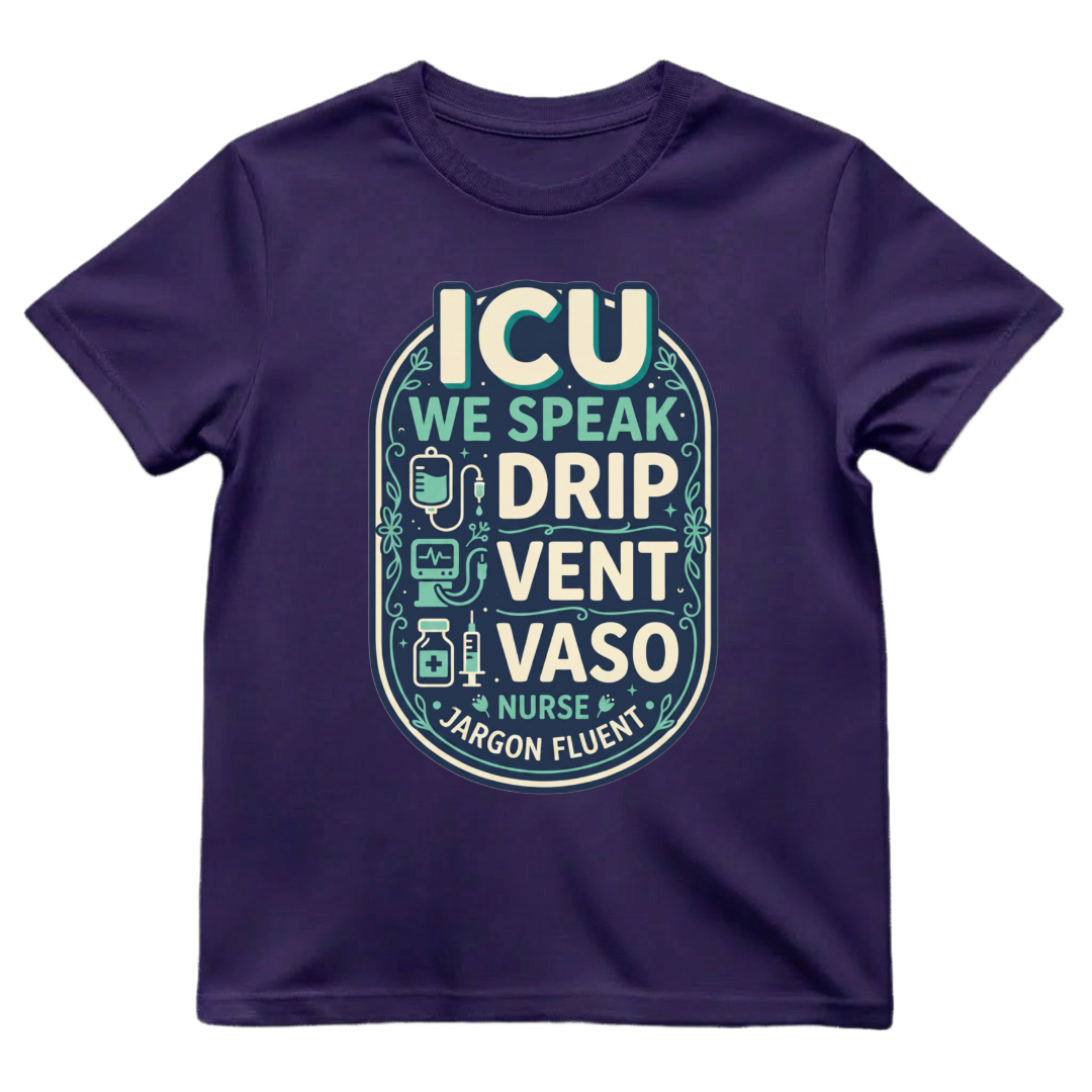 Fluent in ICU Tee
