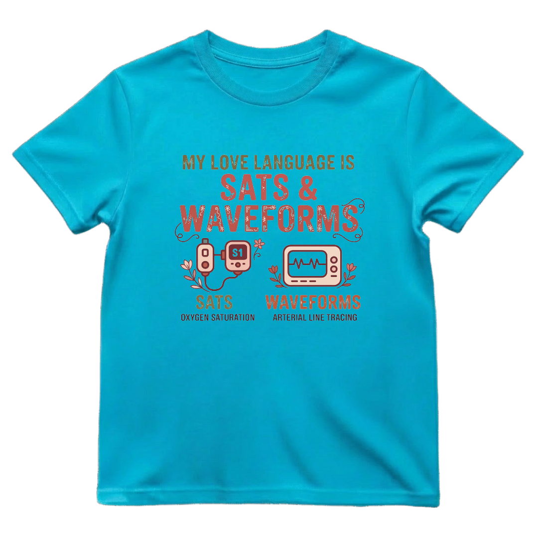 ICU—Sats & Waveforms Tee