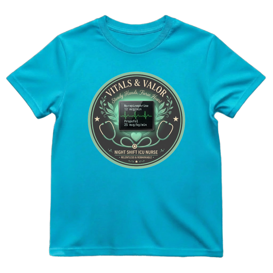Night Shift ICU—Vitals & Valor Badge