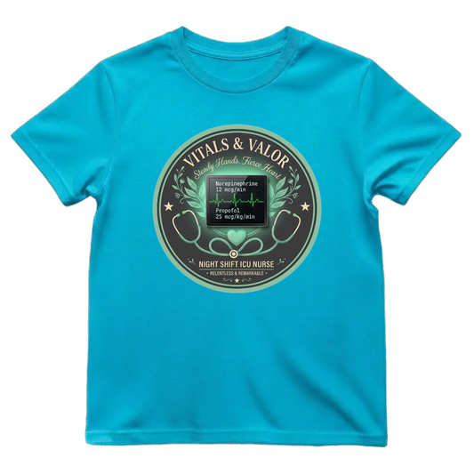 Night Shift ICU—Vitals & Valor Badge